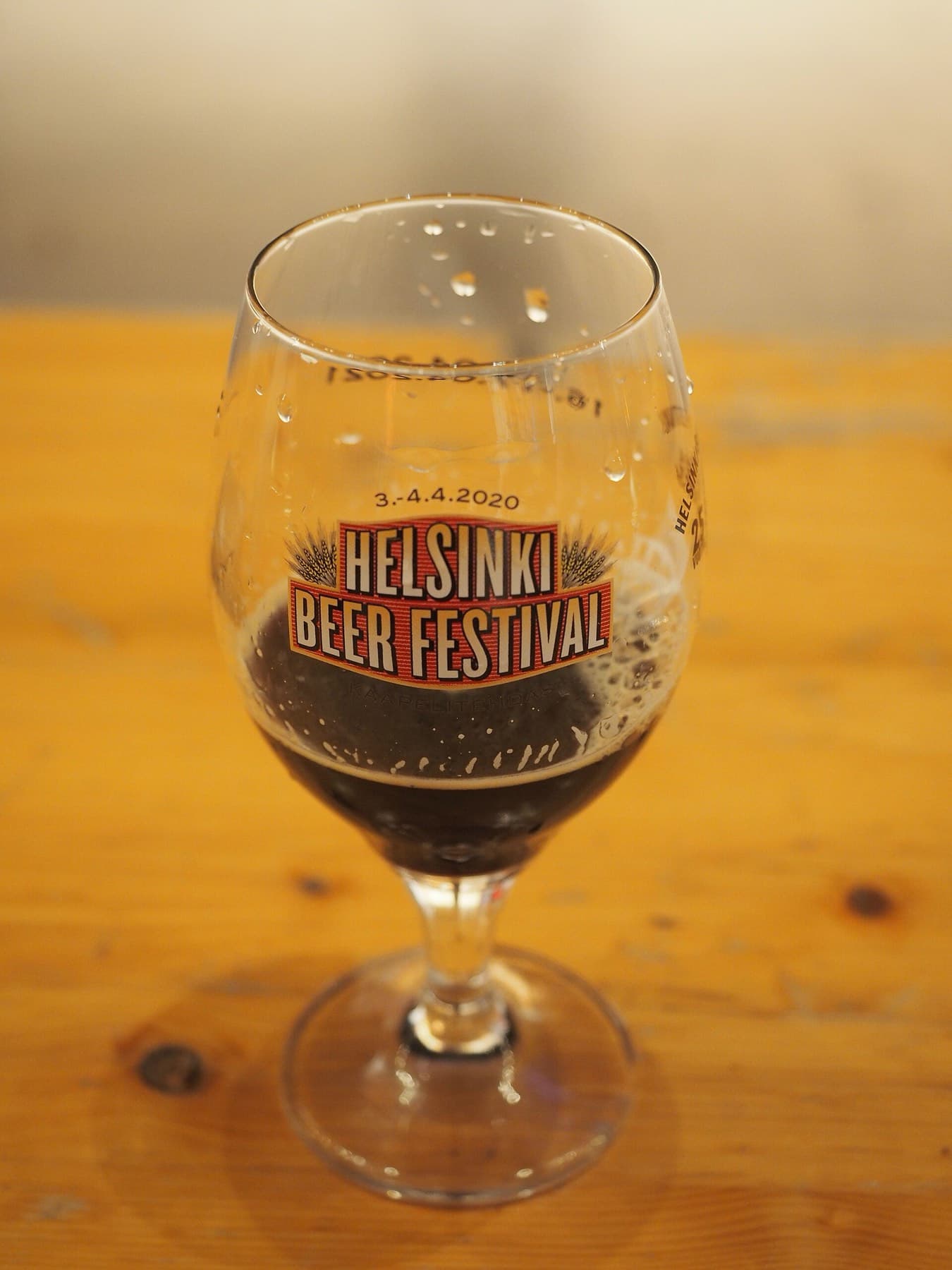 Brewery tasting flight